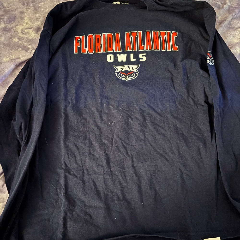 Russell Athletic Navy Long Sleeve Shirt